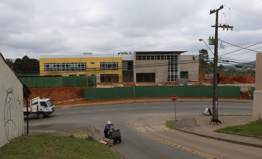 Construcao da Delegacia Cidada de Almirante Tamandare. A delegacia cidadã é um novo modelo de atendimento em delegacias no Paraná, com espaços específicos e reservados para separar vítimas de agressores e possibilidade de auxílio de assistentes sociais e psicólogos, quando necessário. Almirante Tamandare - 02/09/2020 - Foto: Geraldo Bubniak/AEN