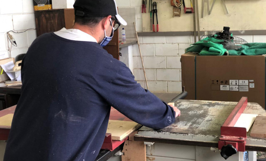 Paraná está entre os primeiros em número de presos que trabalham. Foto: Depen