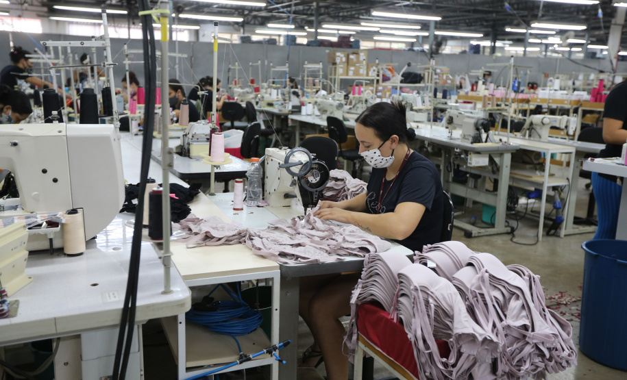 FEITO NO PARANA -  Recco Lingerie é uma empresa familiar do ramo da moda de Maringá. 07/10/2020 - Foto: Geraldo Bubniak/AEN