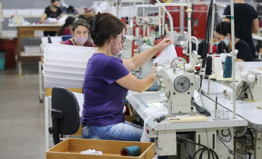 FEITO NO PARANA -  Recco Lingerie é uma empresa familiar do ramo da moda de Maringá. 07/10/2020 - Foto: Geraldo Bubniak/AEN