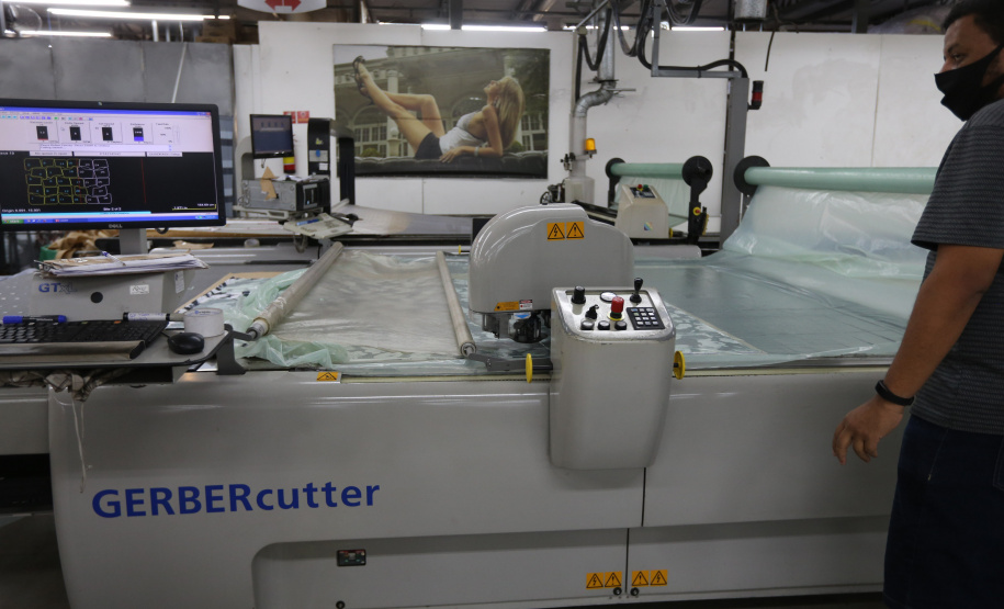 FEITO NO PARANA -  Recco Lingerie é uma empresa familiar do ramo da moda de Maringá. 07/10/2020 - Foto: Geraldo Bubniak/AEN