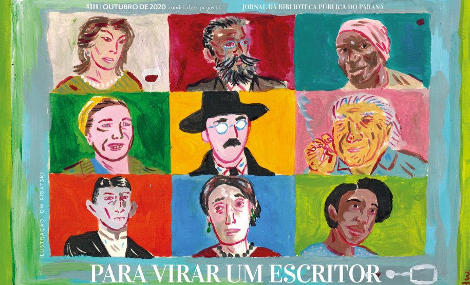 Jornal Cândido discute o papel das oficinas literárias. Imagem/BPP