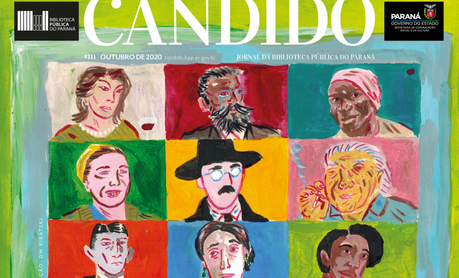 Jornal Cândido discute o papel das oficinas literárias. Imagem/BPP