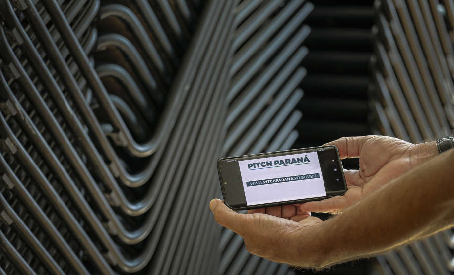 Governo divulga startups selecionadas no Pitch Paraná. Foto: Jonathan Campos/AEN