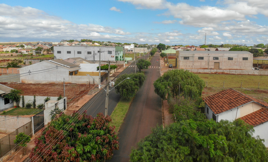 Avenida Theodoro Miguel em São Sebastião da Amoreira.Foto Gilson Abreu