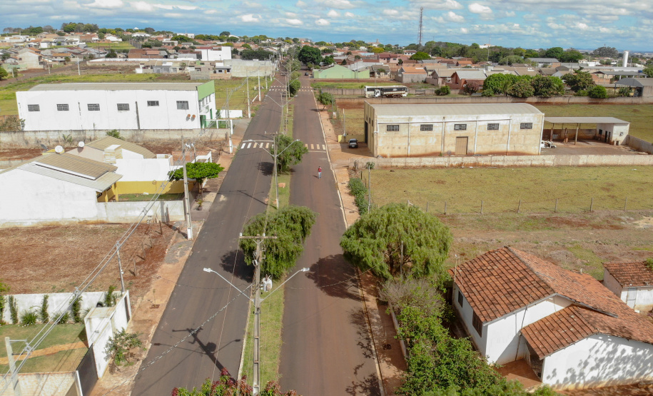 Avenida Theodoro Miguel em São Sebastião da Amoreira.Foto Gilson Abreu