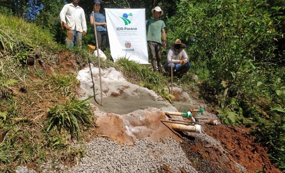 Gestão de microbacias atende 1,7 mil famílias na região de Campo Mourão. Foto:SEAB