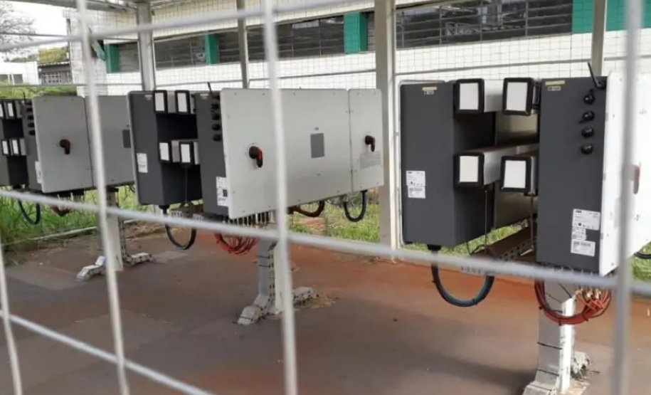 UEL usa algoritmos de I.A. em usina fotovoltaica. Foto: UEL