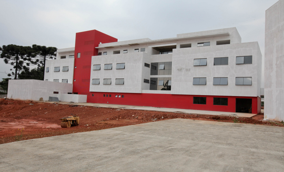 Escola Obras da Escola de Bombeiros Guatupe. Foto: Ari dias/AEN.