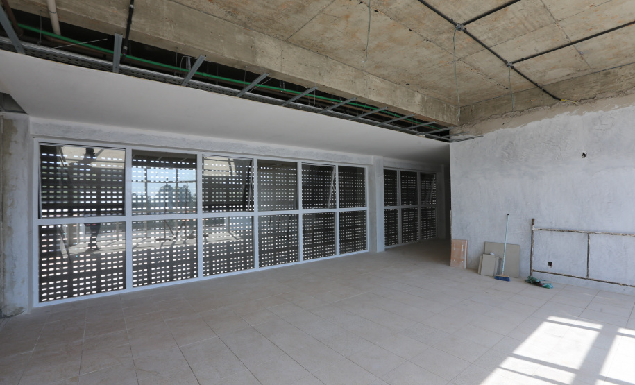 Escola Bombeiros Construção da Escola de Bombeiros do Corpo de Bombeiros do Paraná, na Academia Policial Militar do Guatupê em Sao Jose dos Pinhais. 03/09/2020 - Foto: Geraldo Bubniak/AEN
