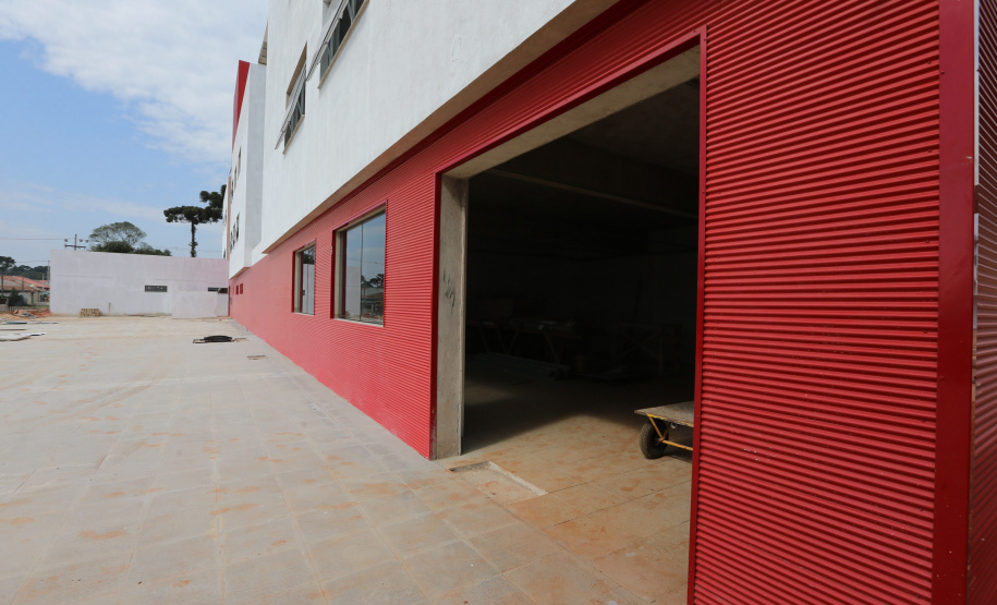 Escola Bombeiros Construção da Escola de Bombeiros do Corpo de Bombeiros do Paraná, na Academia Policial Militar do Guatupê em Sao Jose dos Pinhais. 03/09/2020 - Foto: Geraldo Bubniak/AEN