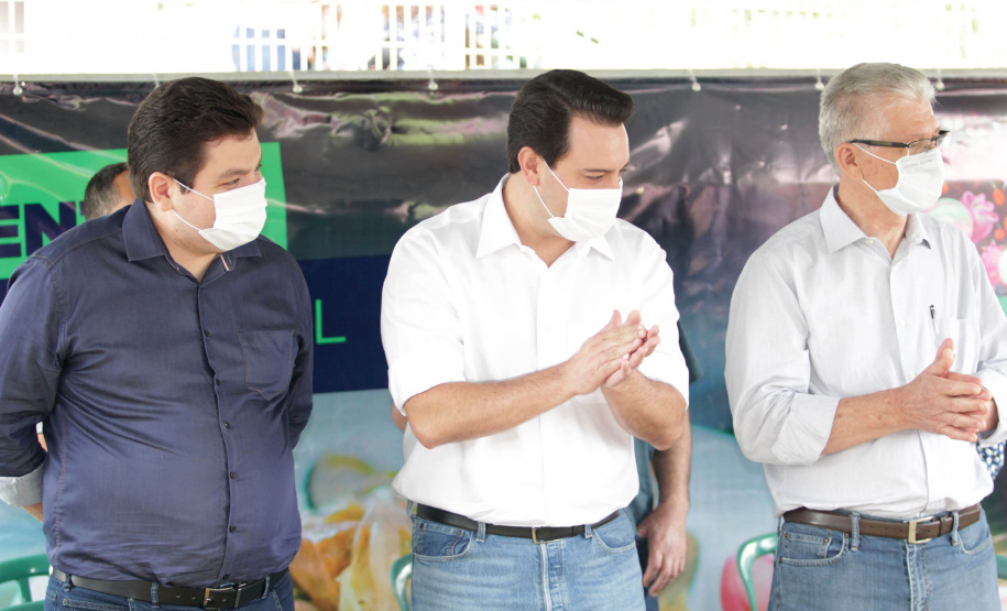 Na inauguração do Restaurante Popular Tiago de Amorim Novaes, nesta quinta-feira (29), o governador Carlos Massa Ratinho Junior destacou que o Estado tem como meta disponibilizar alimentação adequada e balanceada às populações vulneráveis, auxiliando no combate à insegurança alimentar, e que esse novo espaço será fundamental para auxiliar os cascavelenses mais humildes no pós-pandemia.