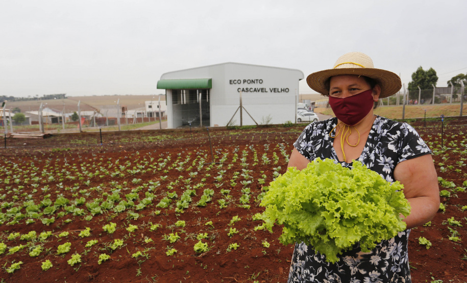 O governador também participou na inauguração do Ecoponto do bairro Cascavel Velho. Essa é uma unidade de triagem e processamento de materiais recicláveis, contemplada em um convênio da prefeitura de Cascavel com a Itaipu Binacional, que pretende descentralizar as atividades de reciclagem e proporcionar melhores condições aos trabalhadores organizados em cooperativas. O investimento foi de R$ 927 mil, sendo 75% custeado pela usina.