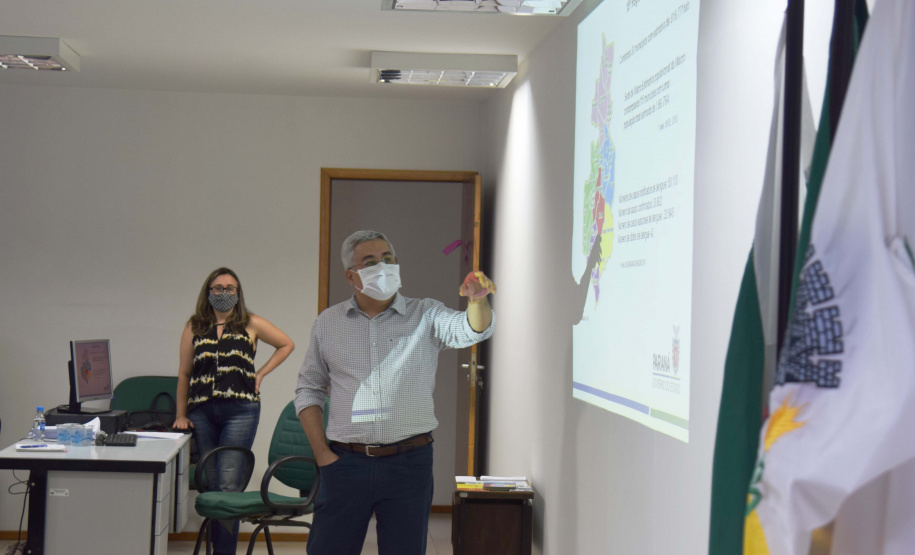 Governo apresenta plano de combate à dengue ao Ministério da Saúde. Foto: Américo Antonio/SESA