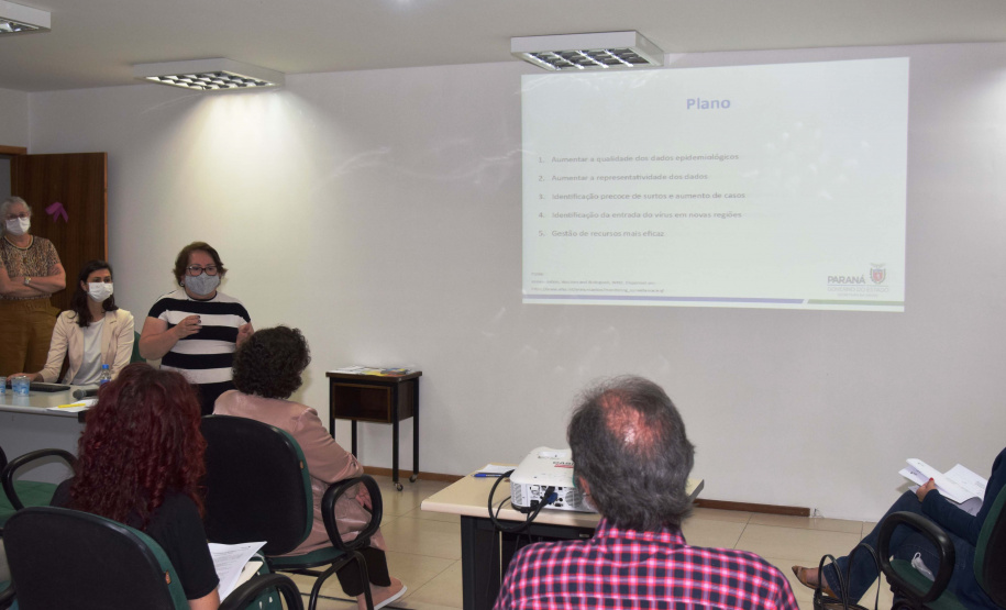 Governo apresenta plano de combate à dengue ao Ministério da Saúde. Foto: Américo Antonio/SESA