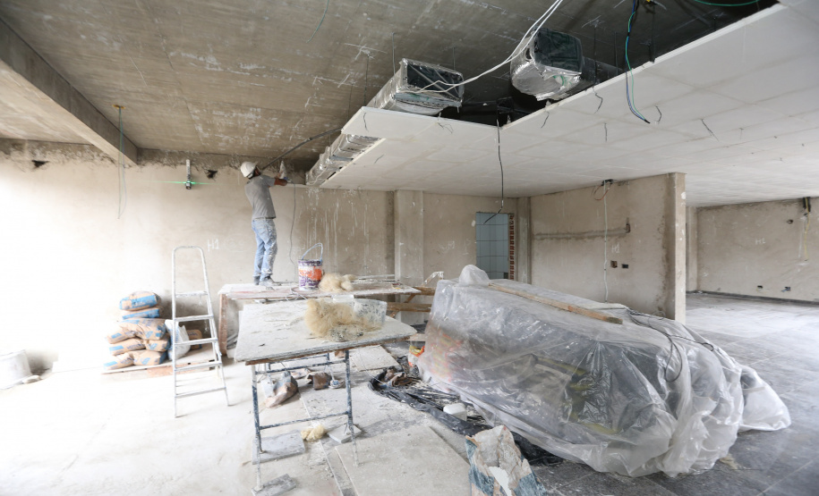 Delegacia Colombo Construcao da Delegacia Cidada de Colombo. A delegacia cidadã é um novo modelo de atendimento em delegacias no Paraná, com espaços específicos e reservados para separar vítimas de agressores e possibilidade de auxílio de assistentes sociais e psicólogos, quando necessário. Colombo - 02/09/2020 - Foto: Geraldo Bubniak/AEN