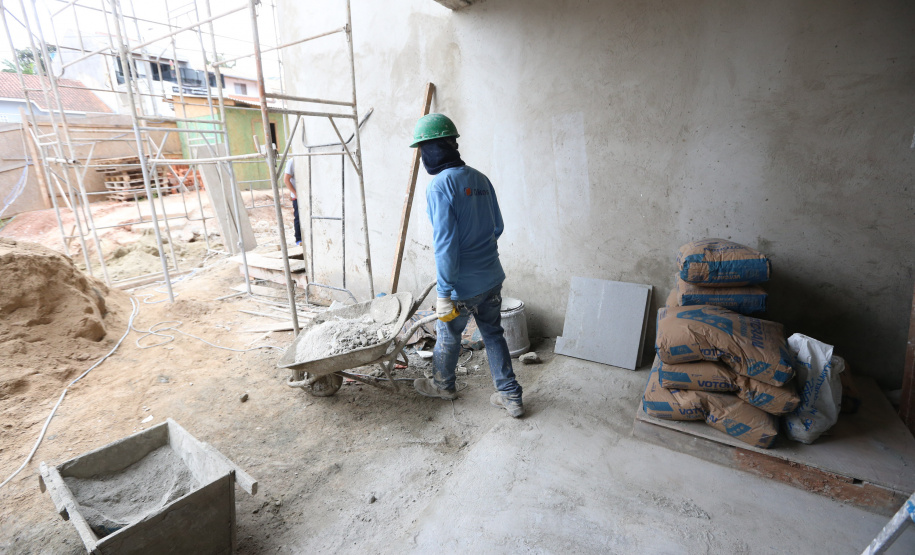 Delegacia Colombo Construcao da Delegacia Cidada de Colombo. A delegacia cidadã é um novo modelo de atendimento em delegacias no Paraná, com espaços específicos e reservados para separar vítimas de agressores e possibilidade de auxílio de assistentes sociais e psicólogos, quando necessário. Colombo - 02/09/2020 - Foto: Geraldo Bubniak/AEN