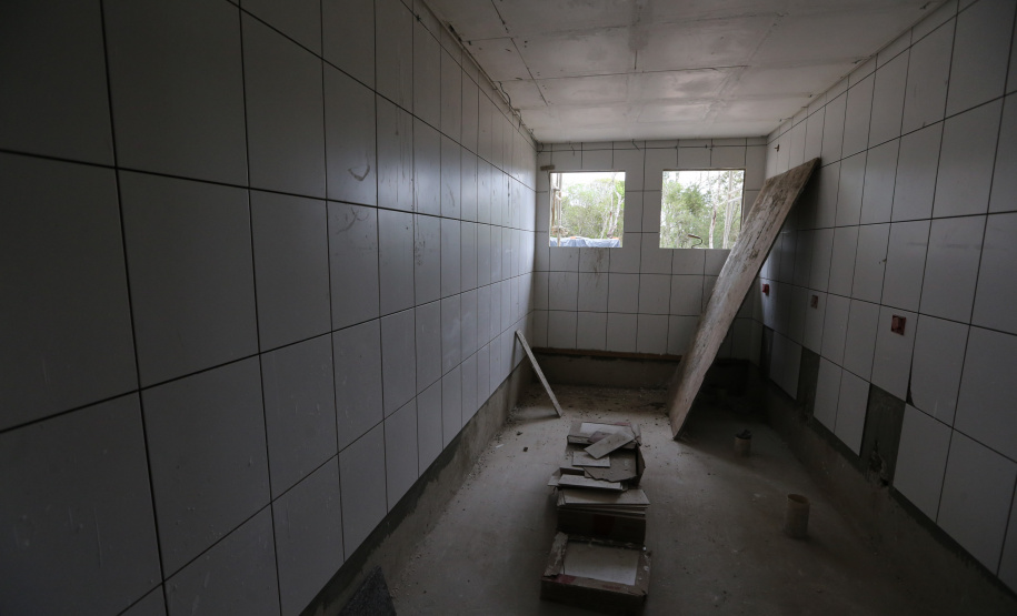 Delegacia Colombo Construcao da Delegacia Cidada de Colombo. A delegacia cidadã é um novo modelo de atendimento em delegacias no Paraná, com espaços específicos e reservados para separar vítimas de agressores e possibilidade de auxílio de assistentes sociais e psicólogos, quando necessário. Colombo - 02/09/2020 - Foto: Geraldo Bubniak/AEN