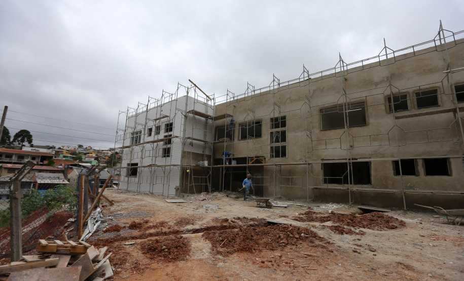 Delegacia Colombo Construcao da Delegacia Cidada de Colombo. A delegacia cidadã é um novo modelo de atendimento em delegacias no Paraná, com espaços específicos e reservados para separar vítimas de agressores e possibilidade de auxílio de assistentes sociais e psicólogos, quando necessário. Colombo - 02/09/2020 - Foto: Geraldo Bubniak/AEN