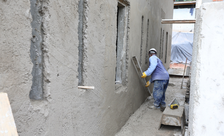 Delegacia Colombo Construcao da Delegacia Cidada de Colombo. A delegacia cidadã é um novo modelo de atendimento em delegacias no Paraná, com espaços específicos e reservados para separar vítimas de agressores e possibilidade de auxílio de assistentes sociais e psicólogos, quando necessário. Colombo - 02/09/2020 - Foto: Geraldo Bubniak/AEN