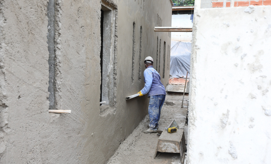 Delegacia Colombo Construcao da Delegacia Cidada de Colombo. A delegacia cidadã é um novo modelo de atendimento em delegacias no Paraná, com espaços específicos e reservados para separar vítimas de agressores e possibilidade de auxílio de assistentes sociais e psicólogos, quando necessário. Colombo - 02/09/2020 - Foto: Geraldo Bubniak/AEN