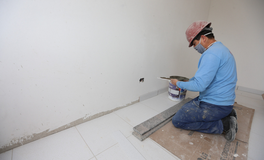 Delegacia Colombo Construcao da Delegacia Cidada de Colombo. A delegacia cidadã é um novo modelo de atendimento em delegacias no Paraná, com espaços específicos e reservados para separar vítimas de agressores e possibilidade de auxílio de assistentes sociais e psicólogos, quando necessário. Colombo - 02/09/2020 - Foto: Geraldo Bubniak/AEN