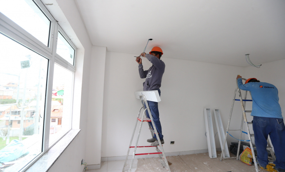 Delegacia Colombo Construcao da Delegacia Cidada de Colombo. A delegacia cidadã é um novo modelo de atendimento em delegacias no Paraná, com espaços específicos e reservados para separar vítimas de agressores e possibilidade de auxílio de assistentes sociais e psicólogos, quando necessário. Colombo - 02/09/2020 - Foto: Geraldo Bubniak/AEN