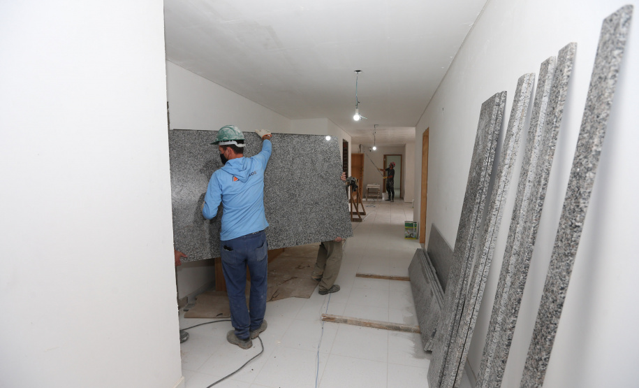 Delegacia Colombo Construcao da Delegacia Cidada de Colombo. A delegacia cidadã é um novo modelo de atendimento em delegacias no Paraná, com espaços específicos e reservados para separar vítimas de agressores e possibilidade de auxílio de assistentes sociais e psicólogos, quando necessário. Colombo - 02/09/2020 - Foto: Geraldo Bubniak/AEN