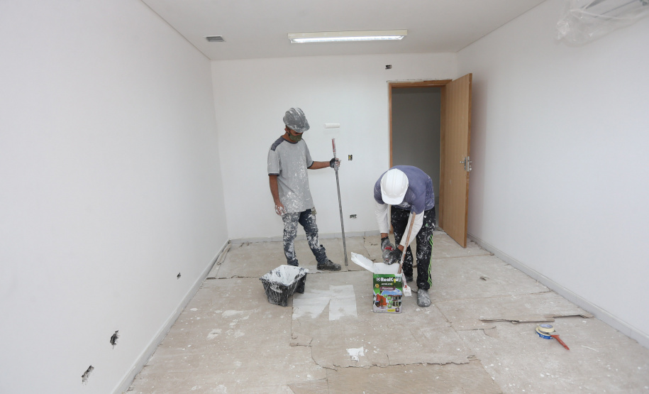 Delegacia Colombo Construcao da Delegacia Cidada de Colombo. A delegacia cidadã é um novo modelo de atendimento em delegacias no Paraná, com espaços específicos e reservados para separar vítimas de agressores e possibilidade de auxílio de assistentes sociais e psicólogos, quando necessário. Colombo - 02/09/2020 - Foto: Geraldo Bubniak/AEN