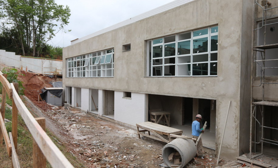 Delegacia Colombo Construcao da Delegacia Cidada de Colombo. A delegacia cidadã é um novo modelo de atendimento em delegacias no Paraná, com espaços específicos e reservados para separar vítimas de agressores e possibilidade de auxílio de assistentes sociais e psicólogos, quando necessário. Colombo - 02/09/2020 - Foto: Geraldo Bubniak/AEN