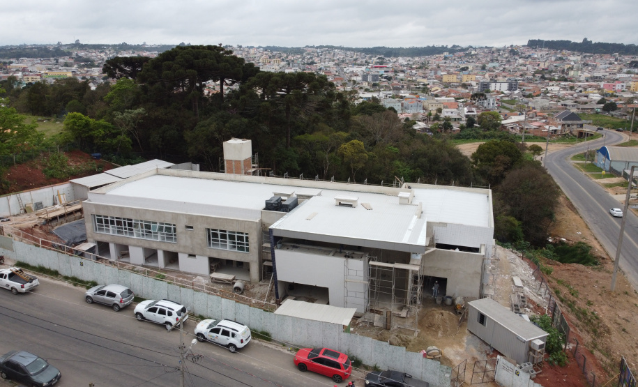 Delegacia Colombo Construcao da Delegacia Cidada de Colombo. A delegacia cidadã é um novo modelo de atendimento em delegacias no Paraná, com espaços específicos e reservados para separar vítimas de agressores e possibilidade de auxílio de assistentes sociais e psicólogos, quando necessário. Colombo - 02/09/2020 - Foto: Geraldo Bubniak/AEN