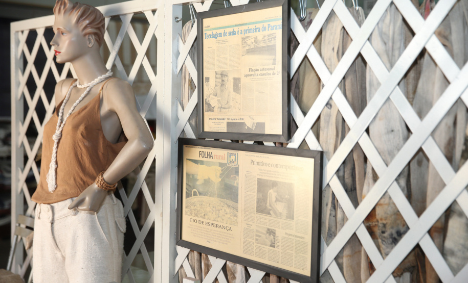 FEITO NO PARANA - Casulo Feliz empresa de Maringa que produz  fio de seda  de forma manual, aproveitando os casulos impróprios para a indústria e também reciclando os subprodutos dessa mesma matéria-prima.07/10/2020 - Foto: Geraldo Bubniak/AEN