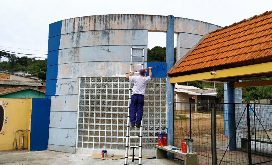 Mãos Amigas retoma melhorias nas escolas estaduais. Foto: Fundepar