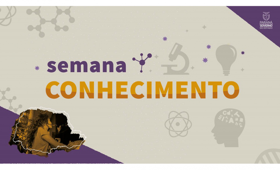 Semana do Conhecimento tem atividades práticas com alunos. Imagem:SEED