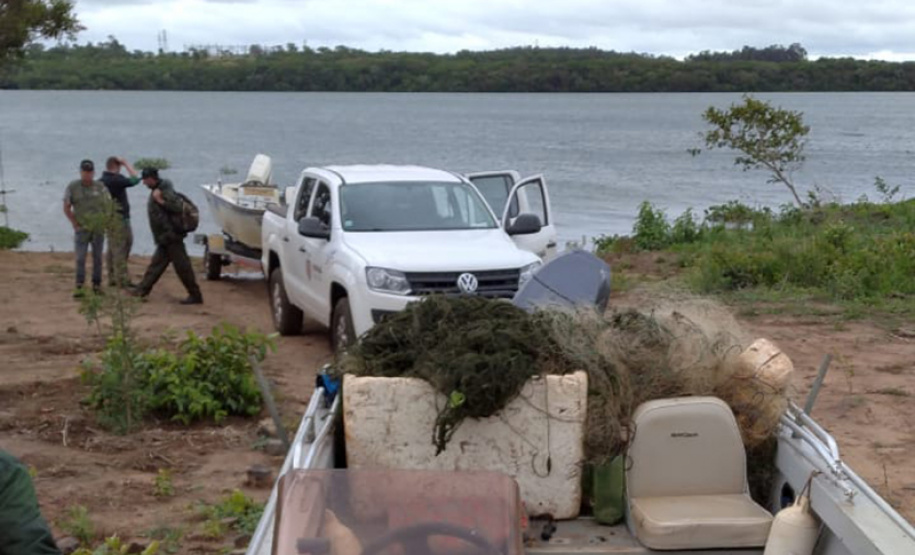 Força-tarefa salva matrizes de peixes e garante repovoamento dos rios. Foto:IAT