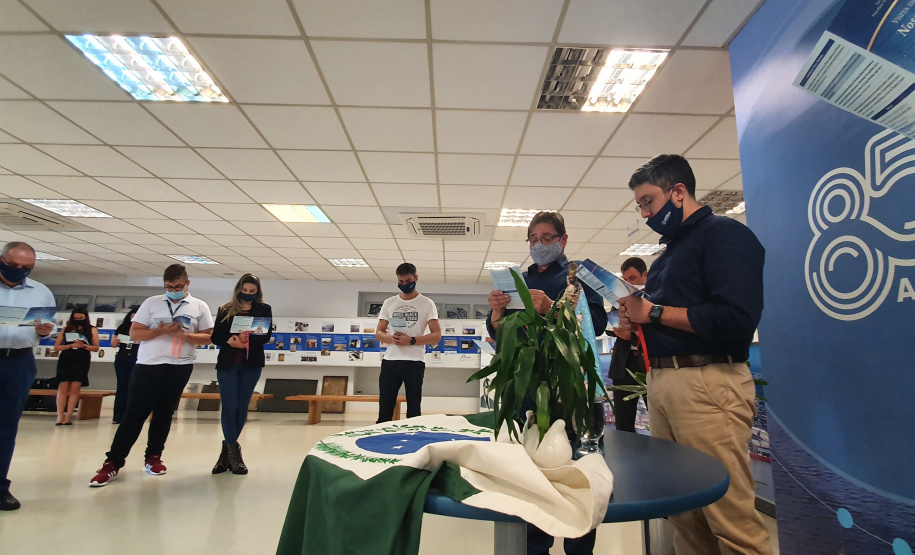 Porto de Paranaguá recebe visita da imagem de Nossa Senhora do Rocio.Foto: Nájia Furlan/ Portos do Paraná