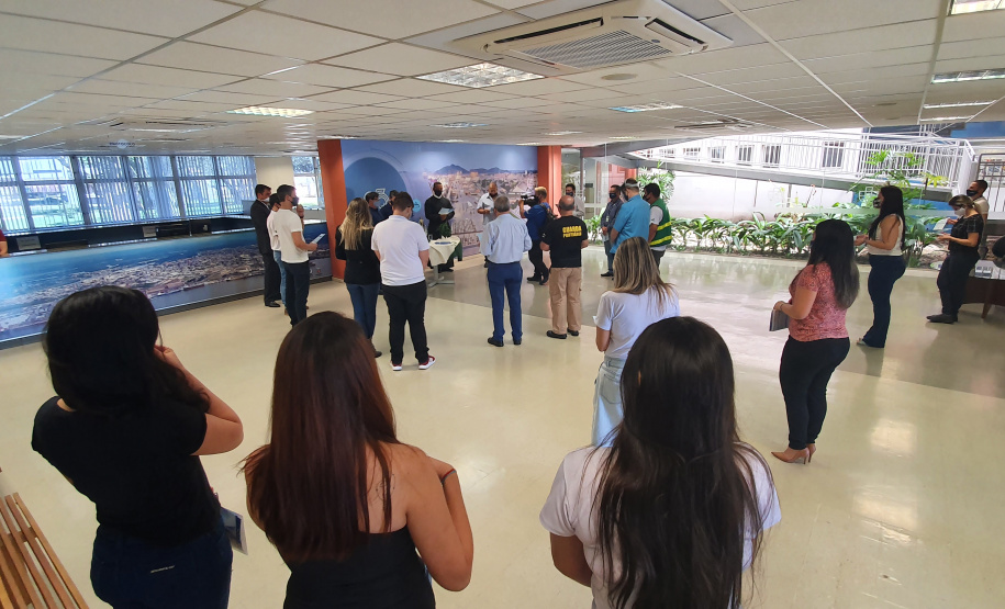 Porto de Paranaguá recebe visita da imagem de Nossa Senhora do Rocio.Foto: Nájia Furlan/ Portos do Paraná