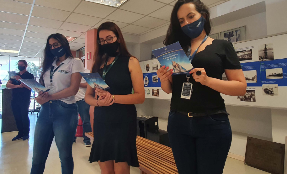 Porto de Paranaguá recebe visita da imagem de Nossa Senhora do Rocio.Foto: Nájia Furlan/ Portos do Paraná