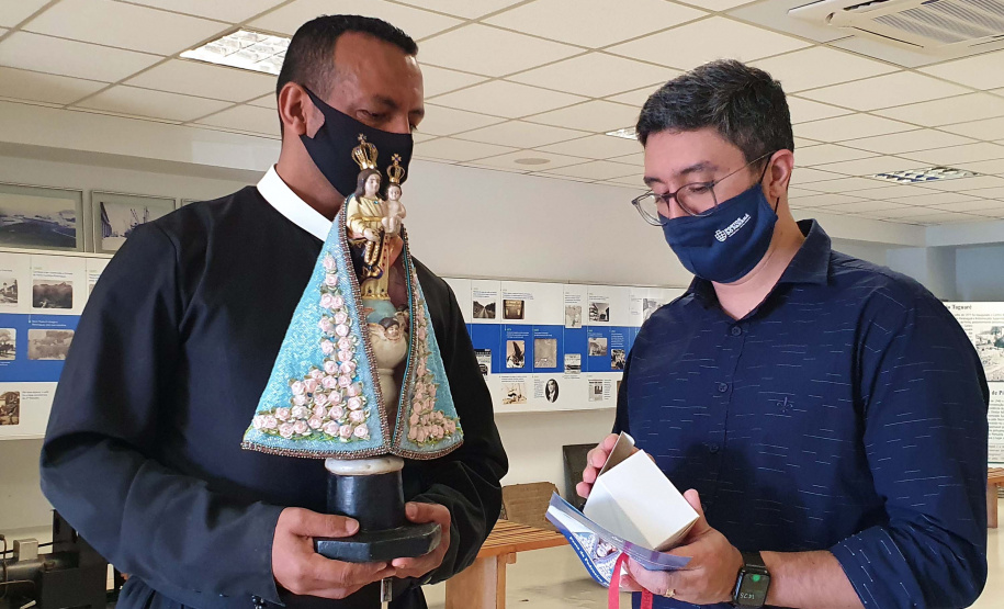 Porto de Paranaguá recebe visita da imagem de Nossa Senhora do Rocio.Foto: Nájia Furlan/ Portos do Paraná