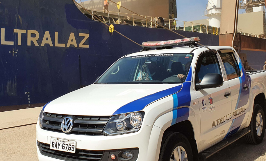 Porto de Paranaguá recebe visita da imagem de Nossa Senhora do Rocio.Foto: Nájia Furlan/ Portos do Paraná