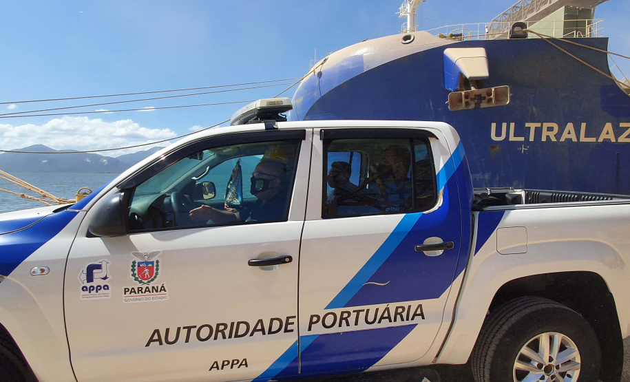 Porto de Paranaguá recebe visita da imagem de Nossa Senhora do Rocio.Foto: Nájia Furlan/ Portos do Paraná
