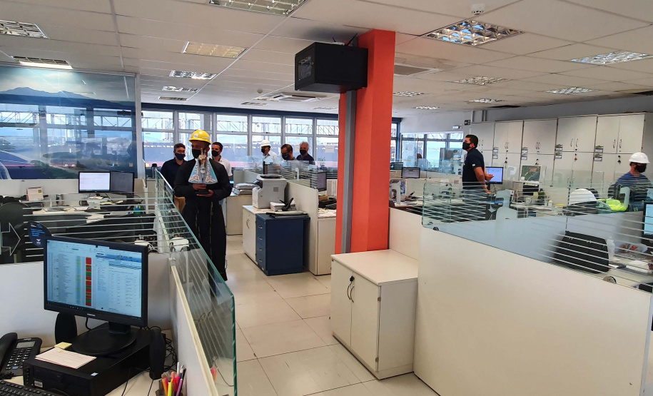 Porto de Paranaguá recebe visita da imagem de Nossa Senhora do Rocio.Foto: Nájia Furlan/ Portos do Paraná