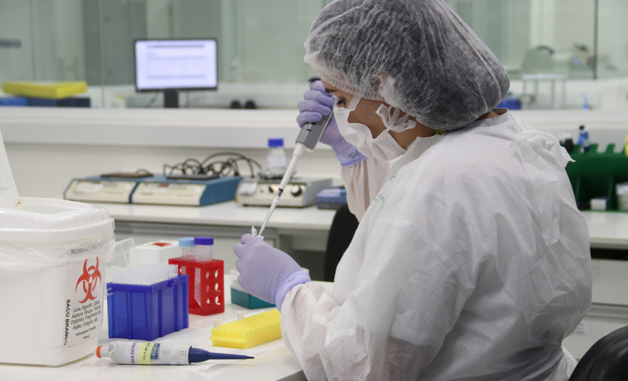 Equipamento amplia a capacidade prática de exames de DNA do Laboratório de Genética Molecular Forense e foi doado pela Secretaria Nacional da Segurança Pública do Ministério da Justiça.
Foto: SESP PR