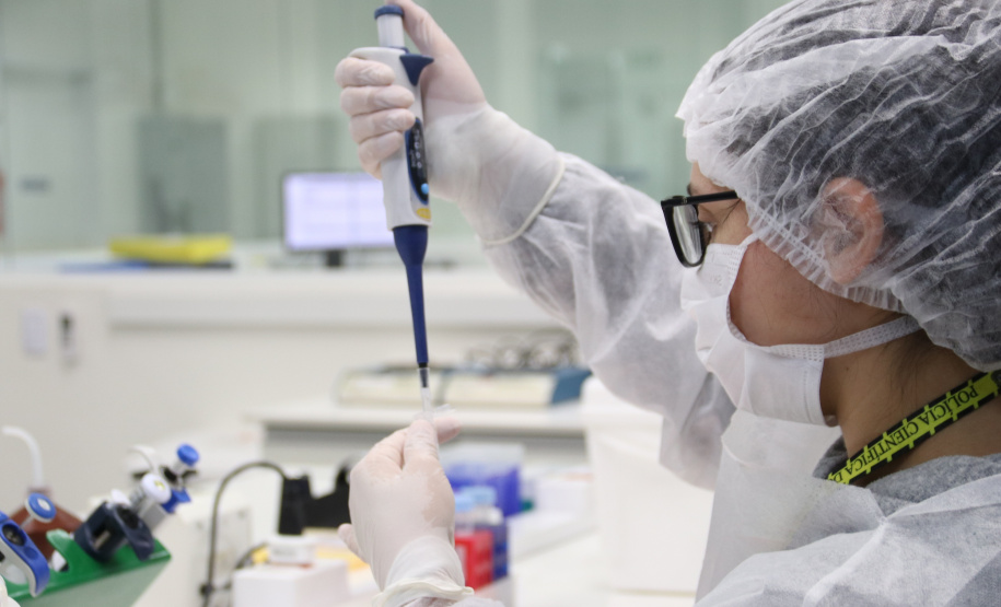 Equipamento amplia a capacidade prática de exames de DNA do Laboratório de Genética Molecular Forense e foi doado pela Secretaria Nacional da Segurança Pública do Ministério da Justiça.
Foto: SESP PR