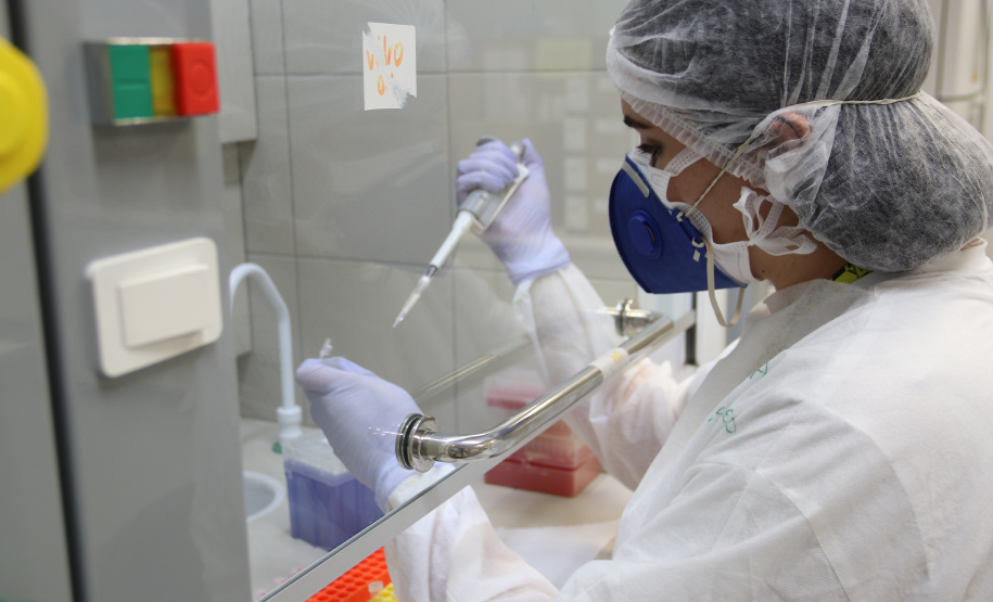Equipamento amplia a capacidade prática de exames de DNA do Laboratório de Genética Molecular Forense e foi doado pela Secretaria Nacional da Segurança Pública do Ministério da Justiça.
Foto: SESP PR