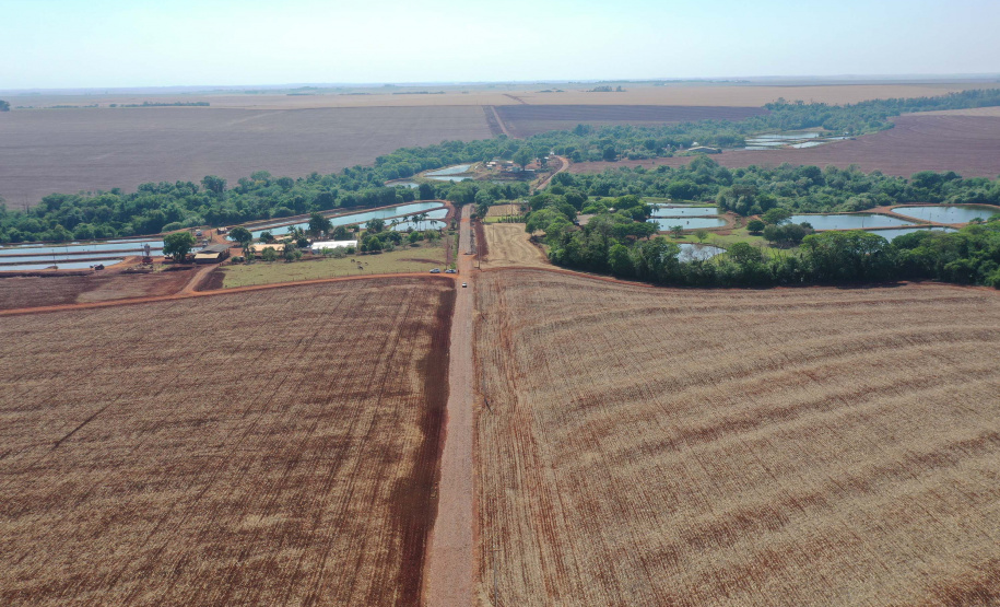 Pavimentação em estradas rurais facilita produção em Maripá