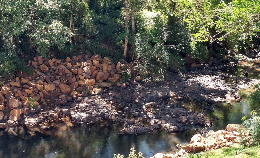 Estiagem prolongada pode levar a rodízio no abastecimento em Cascavel. Foto: Sanepar