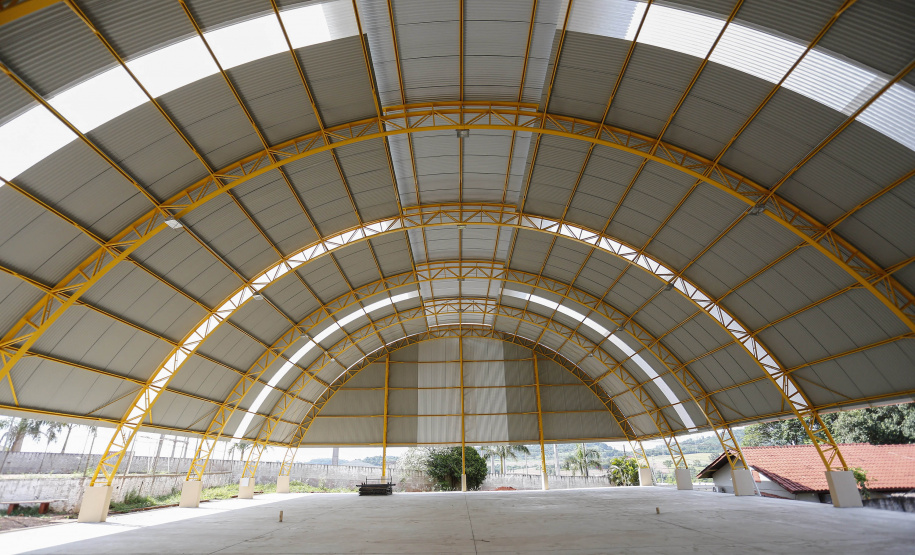 São Miguel do Iguaçu - 21-10-2020 - Ginasio do Colegio Estadual Campo Castelo Branco - Foto : Jonathan Campos / AEN