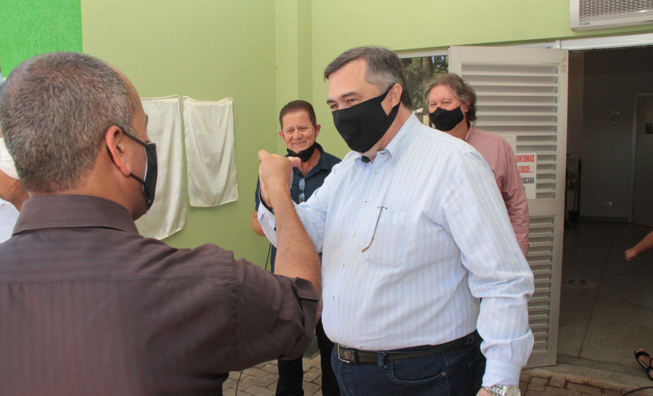 O secretário de Estado da Saúde, Beto Preto, entregou de uma série de obras e equipamentos para diversas áreas no município de Munhoz de Mello, na região norte do Paraná.