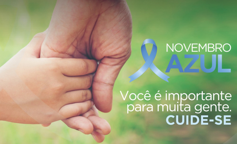 Novembro Azul destaca ações para a saúde do homem. Imagem:SESA